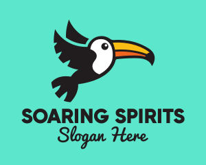 Flying Tropical Toucan logo