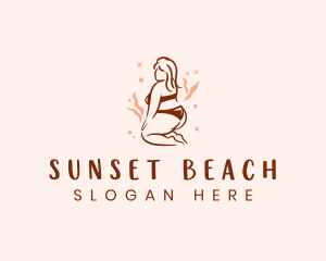 Body Bikini Woman logo design