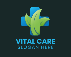 Organic Healthcare Cross logo