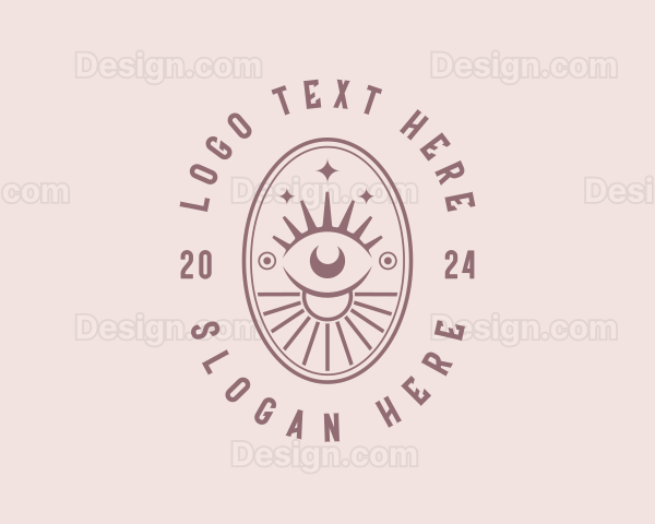 Mystical Bohemian Eye Logo