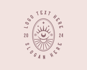 Mystical Bohemian Eye logo