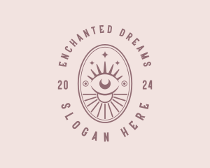 Mystical Bohemian Eye logo design