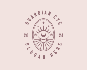 Mystical Bohemian Eye logo design