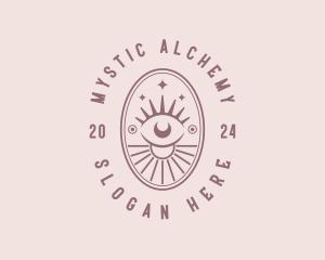 Mystical Bohemian Eye logo design