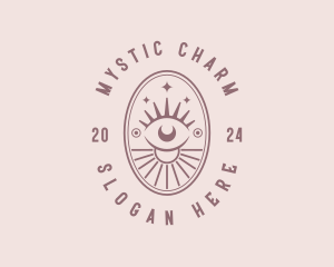 Mystical Bohemian Eye logo design