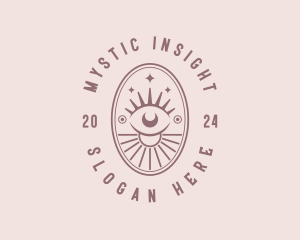 Mystical Bohemian Eye logo design