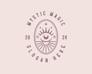 Mystical Bohemian Eye logo design