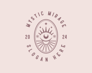 Mystical Bohemian Eye logo design