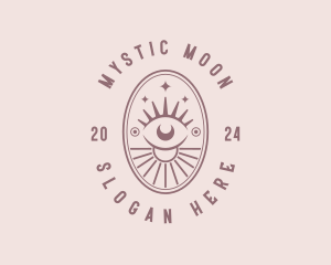 Mystical Bohemian Eye logo design