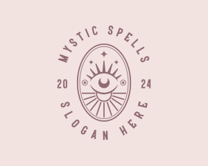 Mystical Bohemian Eye logo design