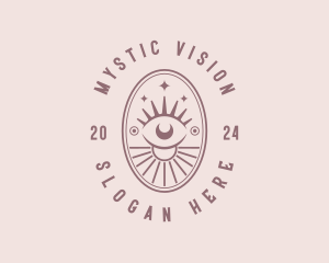 Mystical Bohemian Eye logo design