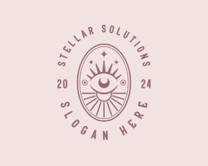 Mystical Bohemian Eye logo design