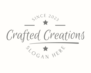 Generic Cursive Star  logo design