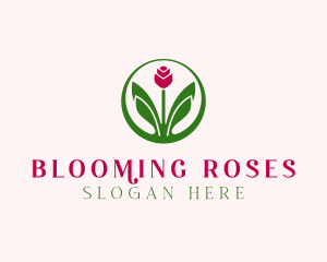 Tiny Flower Bloom logo design