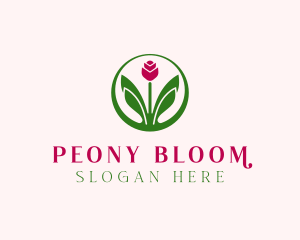 Tiny Flower Bloom logo design