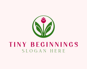 Tiny Flower Bloom logo design