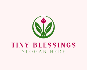 Tiny Flower Bloom logo design