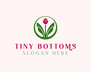 Tiny Flower Bloom logo design