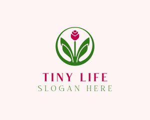 Tiny Flower Bloom logo design