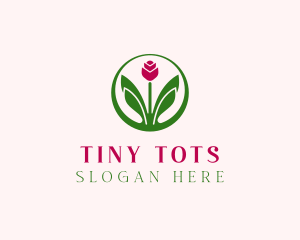 Tiny Flower Bloom logo design