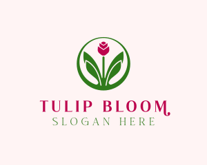 Tiny Flower Bloom logo design