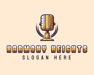 Media Podcaster Microphone logo