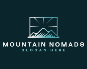 Mountain Peak Summit logo design