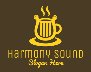 Harp Coffee Cup logo