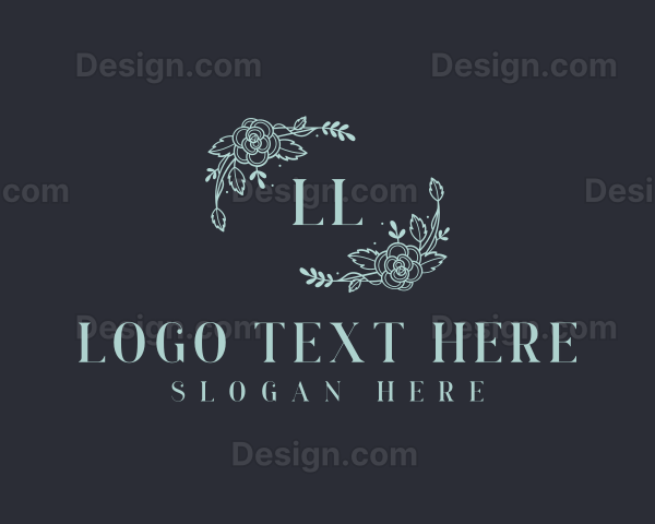 Elegant Floral Event Logo