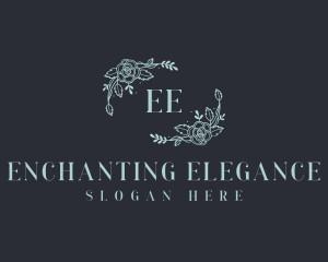 Elegant Floral Event logo design