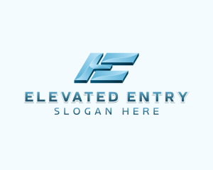 Agency Company Letter E logo design