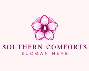South Korea Garden Flower logo