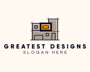 Apartment Architecture Design logo design