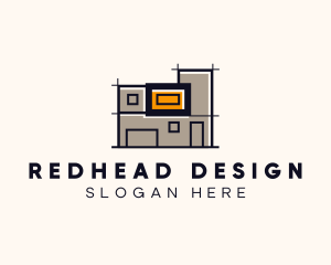 Apartment Architecture Design logo design