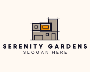 Apartment Architecture Design logo design