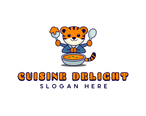 Tiger Soup Restaurant logo design