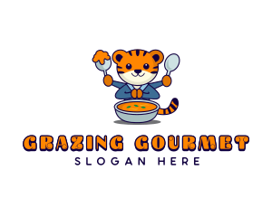 Tiger Soup Restaurant logo design