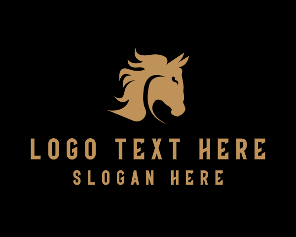 Horse Breeder logo example 1