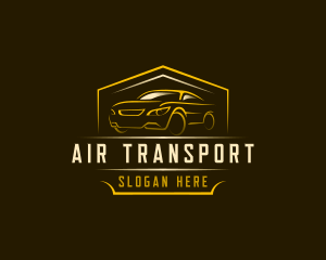 Car Rental Garage logo design