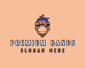 Headband Ape Monkey logo