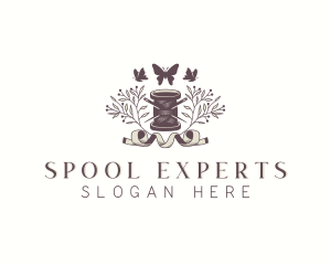 Sewing Spool Thread logo