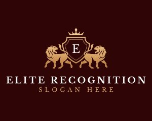 Lion Royal Luxury logo design