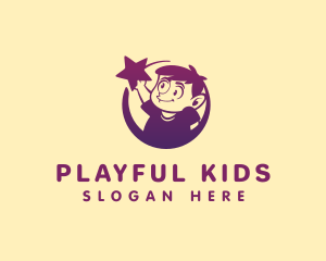 Kids Learning Education logo design