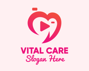 Heart Video App  logo