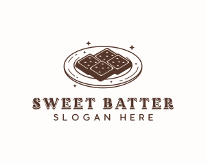 Sweet Chocolate Biscuit logo design