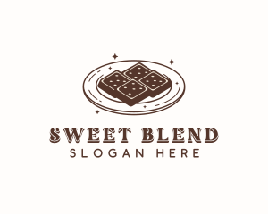 Sweet Chocolate Biscuit logo design