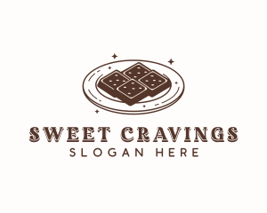 Sweet Chocolate Biscuit logo design