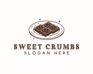 Sweet Chocolate Biscuit logo design