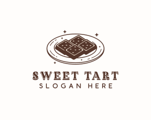 Sweet Chocolate Biscuit logo design