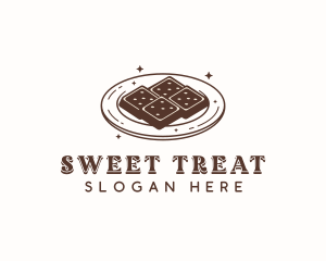 Sweet Chocolate Biscuit logo design